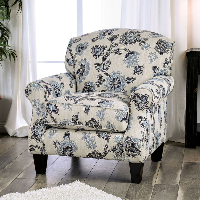 Nash Ivory Chair, Floral - Premium Chair from FOA East - Just $797.55! Shop now at Furniture Wholesale Plus  We are the best furniture store in Nashville, Hendersonville, Goodlettsville, Madison, Antioch, Mount Juliet, Lebanon, Gallatin, Springfield, Murfreesboro, Franklin, Brentwood