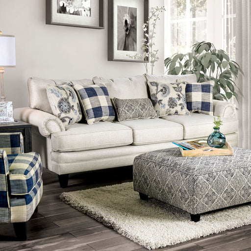 Nash Ivory Sofa - Premium Sofa from FOA East - Just $1226.55! Shop now at Furniture Wholesale Plus  We are the best furniture store in Nashville, Hendersonville, Goodlettsville, Madison, Antioch, Mount Juliet, Lebanon, Gallatin, Springfield, Murfreesboro, Franklin, Brentwood