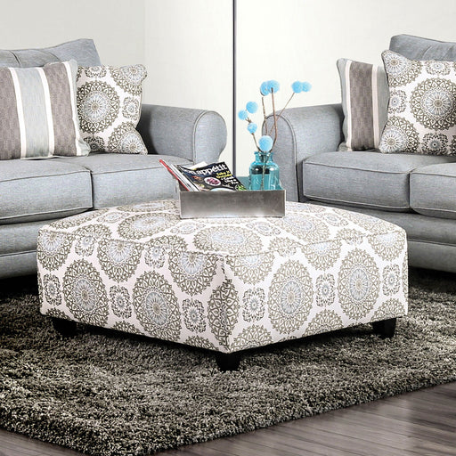 Misty Ivory/Pattern Ottoman - Premium Ottoman from FOA East - Just $563.55! Shop now at Furniture Wholesale Plus  We are the best furniture store in Nashville, Hendersonville, Goodlettsville, Madison, Antioch, Mount Juliet, Lebanon, Gallatin, Springfield, Murfreesboro, Franklin, Brentwood