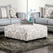 Misty Ivory/Pattern Ottoman - Premium Ottoman from FOA East - Just $563.55! Shop now at Furniture Wholesale Plus  We are the best furniture store in Nashville, Hendersonville, Goodlettsville, Madison, Antioch, Mount Juliet, Lebanon, Gallatin, Springfield, Murfreesboro, Franklin, Brentwood