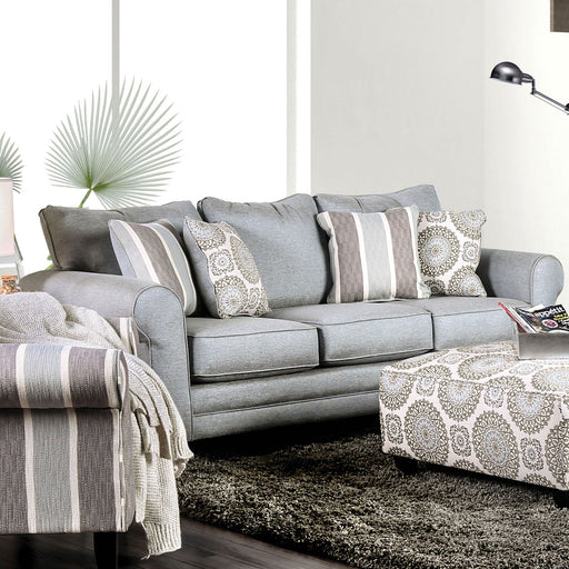 Misty Blue Gray Sofa - Premium Sofa from FOA East - Just $1035.45! Shop now at Furniture Wholesale Plus  We are the best furniture store in Nashville, Hendersonville, Goodlettsville, Madison, Antioch, Mount Juliet, Lebanon, Gallatin, Springfield, Murfreesboro, Franklin, Brentwood