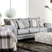 Misty Blue Gray Sofa - Premium Sofa from FOA East - Just $1035.45! Shop now at Furniture Wholesale Plus  We are the best furniture store in Nashville, Hendersonville, Goodlettsville, Madison, Antioch, Mount Juliet, Lebanon, Gallatin, Springfield, Murfreesboro, Franklin, Brentwood