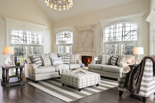 Christine Light Gray Sofa + Love Seat - Premium Living Room Set from FOA East - Just $2784.60! Shop now at Furniture Wholesale Plus  We are the best furniture store in Nashville, Hendersonville, Goodlettsville, Madison, Antioch, Mount Juliet, Lebanon, Gallatin, Springfield, Murfreesboro, Franklin, Brentwood
