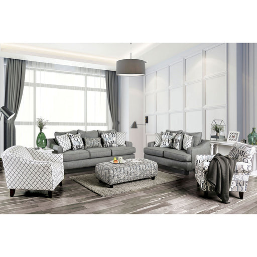 Verne Bluish Gray Sofa + Love Seat - Premium Living Room Set from FOA East - Just $2219.10! Shop now at Furniture Wholesale Plus  We are the best furniture store in Nashville, Hendersonville, Goodlettsville, Madison, Antioch, Mount Juliet, Lebanon, Gallatin, Springfield, Murfreesboro, Franklin, Brentwood