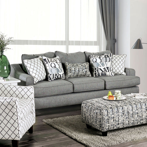Verne Bluish Gray Sofa - Premium Sofa from FOA East - Just $1168.05! Shop now at Furniture Wholesale Plus  We are the best furniture store in Nashville, Hendersonville, Goodlettsville, Madison, Antioch, Mount Juliet, Lebanon, Gallatin, Springfield, Murfreesboro, Franklin, Brentwood