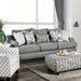 Verne Bluish Gray Sofa - Premium Sofa from FOA East - Just $1168.05! Shop now at Furniture Wholesale Plus (Nashville,TN)  We are the best furniture store in Nashville, Hendersonville, Goodlettsville, Madison, Antioch, Mount Juliet, Lebanon, Gallatin, Springfield, Murfreesboro, Franklin, Brentwood