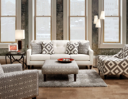 PARKER Ivory Sofa + Love Seat - Premium Living Room Set from FOA East - Just $2433.60! Shop now at Furniture Wholesale Plus  We are the best furniture store in Nashville, Hendersonville, Goodlettsville, Madison, Antioch, Mount Juliet, Lebanon, Gallatin, Springfield, Murfreesboro, Franklin, Brentwood