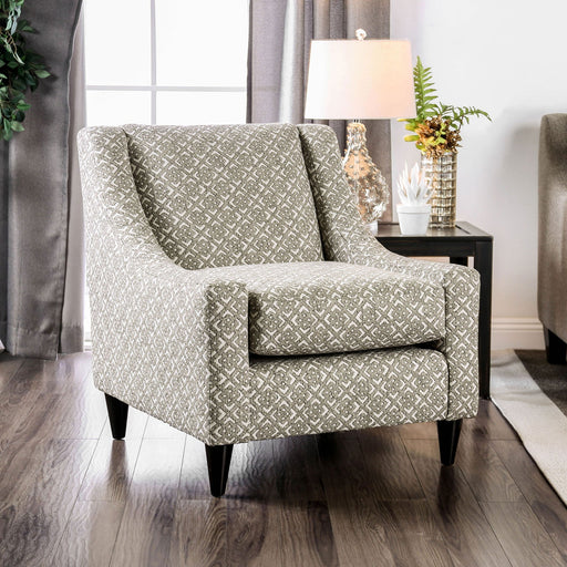 Dorset Light Gray/Pattern Square Chair - Premium Chair from FOA East - Just $856.05! Shop now at Furniture Wholesale Plus  We are the best furniture store in Nashville, Hendersonville, Goodlettsville, Madison, Antioch, Mount Juliet, Lebanon, Gallatin, Springfield, Murfreesboro, Franklin, Brentwood