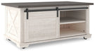 Dorrinson Coffee Table - Premium Cocktail Table from Ashley Furniture - Just $236.78! Shop now at Furniture Wholesale Plus  We are the best furniture store in Nashville, Hendersonville, Goodlettsville, Madison, Antioch, Mount Juliet, Lebanon, Gallatin, Springfield, Murfreesboro, Franklin, Brentwood