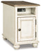 Realyn Chairside End Table - Premium End Table from Ashley Furniture - Just $201.47! Shop now at Furniture Wholesale Plus  We are the best furniture store in Nashville, Hendersonville, Goodlettsville, Madison, Antioch, Mount Juliet, Lebanon, Gallatin, Springfield, Murfreesboro, Franklin, Brentwood