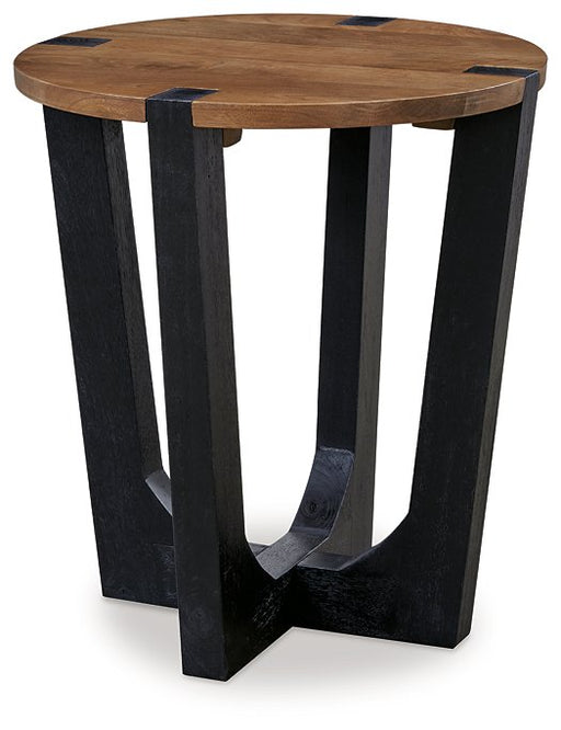 Hanneforth End Table - Premium End Table from Ashley Furniture - Just $148.51! Shop now at Furniture Wholesale Plus  We are the best furniture store in Nashville, Hendersonville, Goodlettsville, Madison, Antioch, Mount Juliet, Lebanon, Gallatin, Springfield, Murfreesboro, Franklin, Brentwood