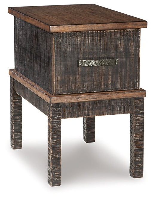 Stanah Chairside End Table with USB Ports & Outlets - Premium End Table from Ashley Furniture - Just $219.13! Shop now at Furniture Wholesale Plus  We are the best furniture store in Nashville, Hendersonville, Goodlettsville, Madison, Antioch, Mount Juliet, Lebanon, Gallatin, Springfield, Murfreesboro, Franklin, Brentwood