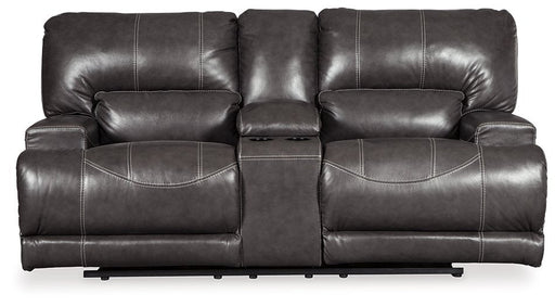 McCaskill Reclining Loveseat with Console - Premium Loveseat from Ashley Furniture - Just $1552.73! Shop now at Furniture Wholesale Plus  We are the best furniture store in Nashville, Hendersonville, Goodlettsville, Madison, Antioch, Mount Juliet, Lebanon, Gallatin, Springfield, Murfreesboro, Franklin, Brentwood