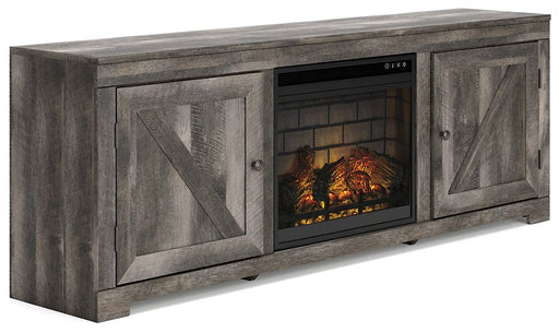 Wynnlow TV Stand with Electric Fireplace - Premium TV Stand from Ashley Furniture - Just $440.46! Shop now at Furniture Wholesale Plus  We are the best furniture store in Nashville, Hendersonville, Goodlettsville, Madison, Antioch, Mount Juliet, Lebanon, Gallatin, Springfield, Murfreesboro, Franklin, Brentwood