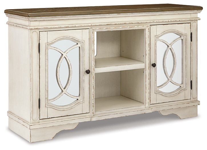 Realyn 62" TV Stand - Premium TV Stand from Ashley Furniture - Just $563.11! Shop now at Furniture Wholesale Plus  We are the best furniture store in Nashville, Hendersonville, Goodlettsville, Madison, Antioch, Mount Juliet, Lebanon, Gallatin, Springfield, Murfreesboro, Franklin, Brentwood