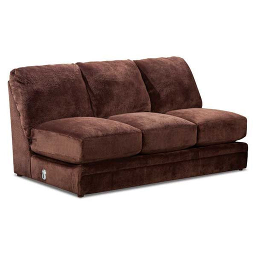 Jackson Furniture Everest Armless Sofa in Chocolate - Premium Sofa from Jackson - Just $809.56! Shop now at Furniture Wholesale Plus  We are the best furniture store in Nashville, Hendersonville, Goodlettsville, Madison, Antioch, Mount Juliet, Lebanon, Gallatin, Springfield, Murfreesboro, Franklin, Brentwood