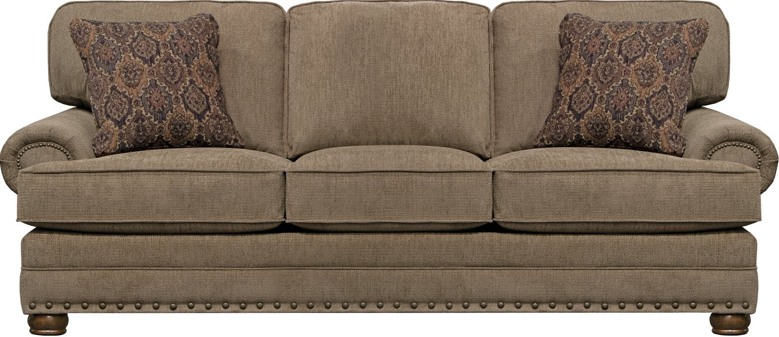 Jackson Furniture Singletary 94"Sofa in Java - Premium Sofa from Jackson - Just $835.26! Shop now at Furniture Wholesale Plus  We are the best furniture store in Nashville, Hendersonville, Goodlettsville, Madison, Antioch, Mount Juliet, Lebanon, Gallatin, Springfield, Murfreesboro, Franklin, Brentwood