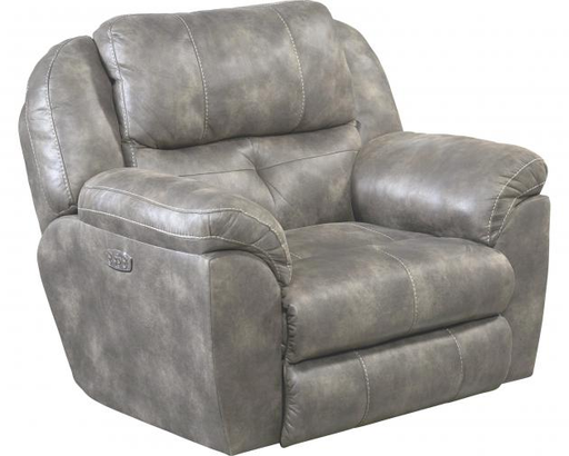 Catnapper Ferrington Power Headrest Power Lay Flat Recliner in Steel - Premium Recliner from Catnapper - Just $963.36! Shop now at Furniture Wholesale Plus  We are the best furniture store in Nashville, Hendersonville, Goodlettsville, Madison, Antioch, Mount Juliet, Lebanon, Gallatin, Springfield, Murfreesboro, Franklin, Brentwood